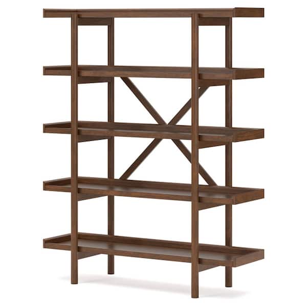 Signature Design By Ashley Lyncott 69.5 in. Tall Engineered Wood 5-Shelf Etagere Bookcase