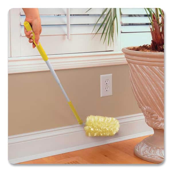 Swiffer Heavy Duty Dusters Starter Kit Handle Extends to 3 ft 1 Handle with 12 Duster Refills