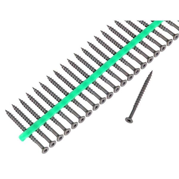 MURO Auto Feed 2 1/2 in. Deck Screws with Shield Guard Strips-30 Pack of 1500