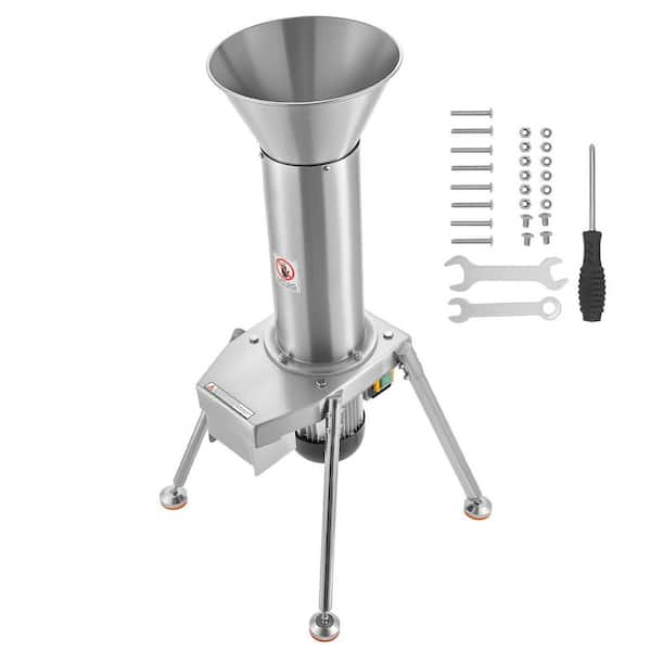 1100-Watts Electric Fruit Apple Crusher, Freestanding Machine, Grinds Whole Apples Up to 3.15 in. Dia, 164 KG/H Capacity