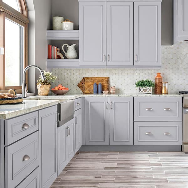 1 gal. #MQ3-59 Will O the Wisp Satin Enamel Interior/Exterior Cabinet, Door & Trim Paint