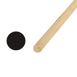 Wood Dowel Caps 1-1/4 inch Diameter with 1/2 inch Hole, Pack of 10  Unfinished Dowel Rod Caps for 1/2 inch Dowel Rods, for Crafts and DIYers,  by Woodpeckers