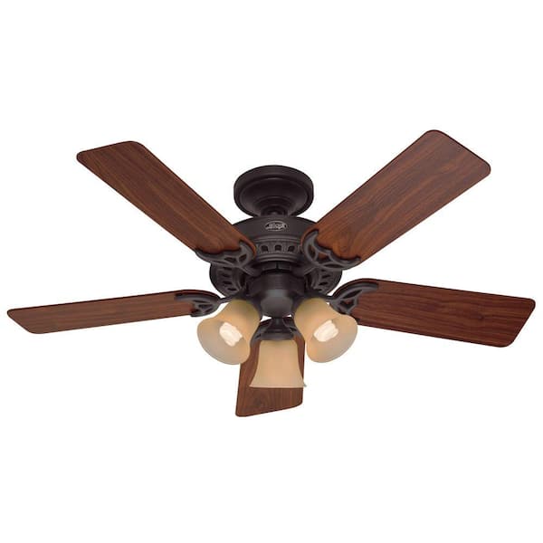 Hunter Stonington 46 in. New Bronze Ceiling Fan