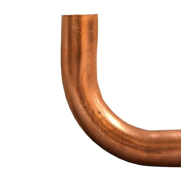 JONES STEPHENS - 1/2 in. Female CPVC Socket x 1/2 in. Male Sweat Elbow Copper Tub/Shower Valve Connector (6 in. x 2-1/4 in.)