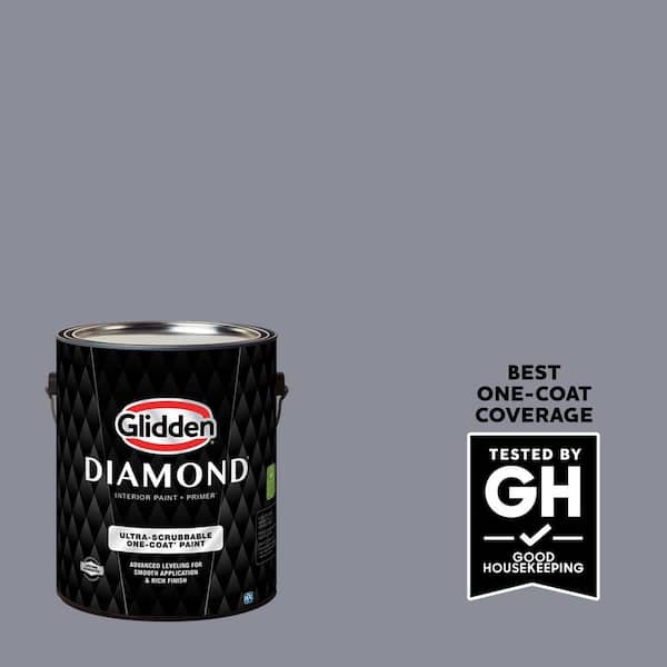 Glidden Diamond 1 gal. #PPG1043-5 Flannel Pajamas Eggshell Interior Paint with Primer