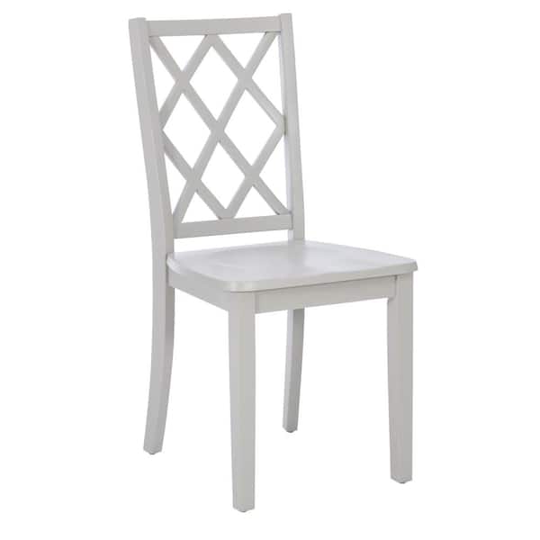 Linon Home Decor Mori Gray Side Chair