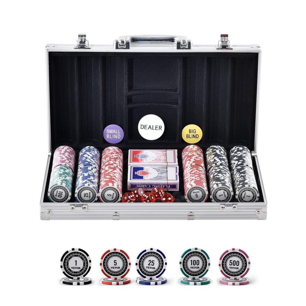 Poker outlets chip set