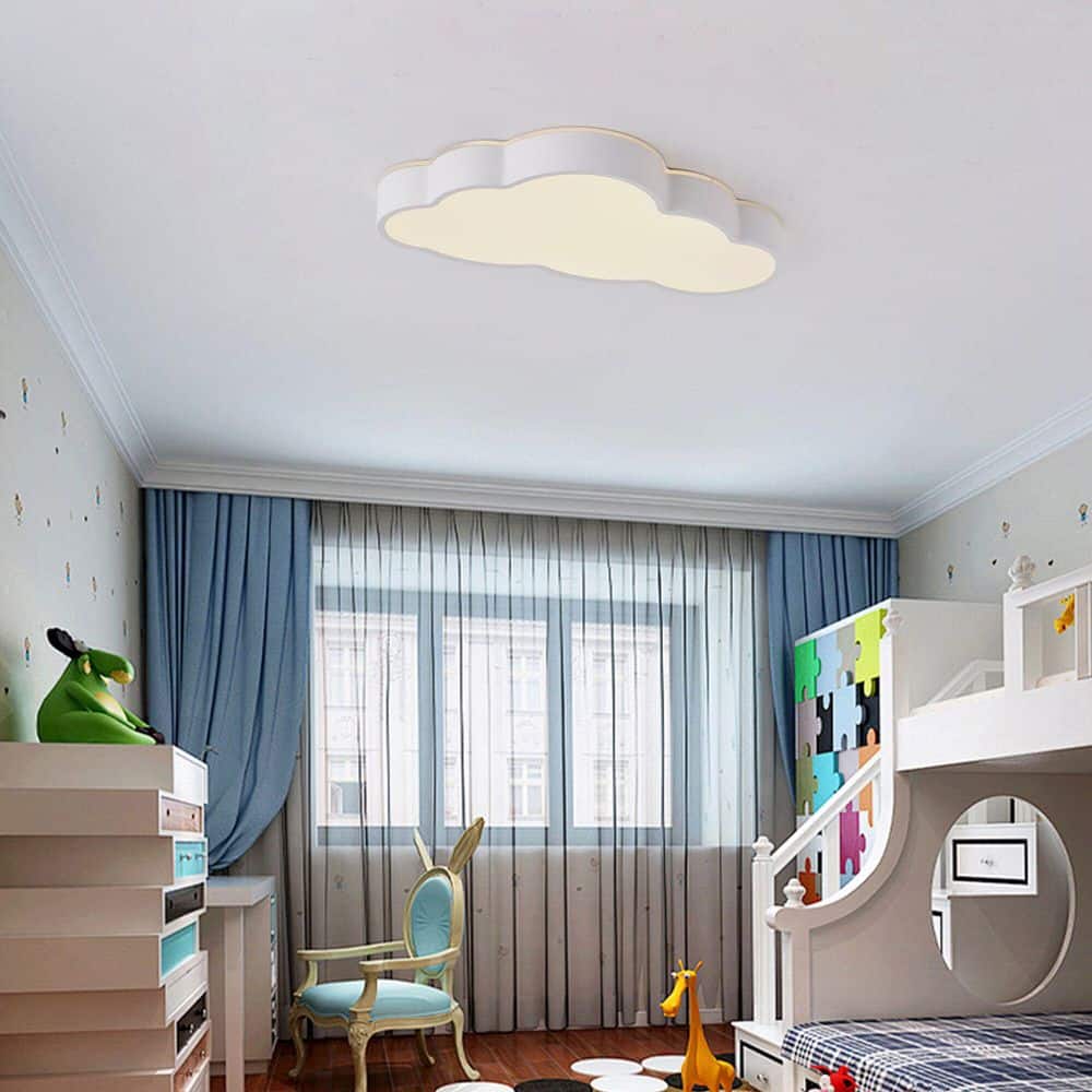 K*様 Groove-ceiling lamp white-aiwen-flush-mount-