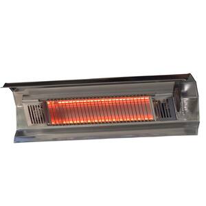 1,500-Watt Stainless Steel Wall Mounted Infrared Electric Patio Heater
