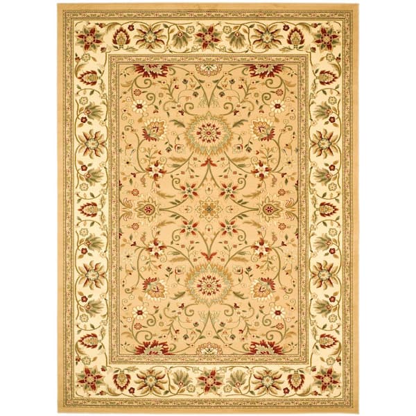 SAFAVIEH Lyndhurst Beige/Ivory 5 ft. x 8 ft. Border Area Rug