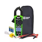 Commercial Electric 400 Amp AC True RMS Digital Clamp Meter with