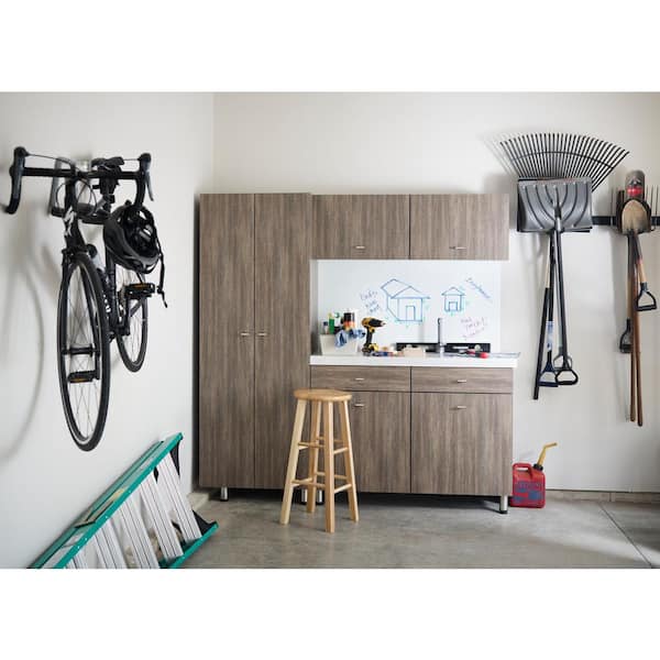 5 ft. x 12 ft. Laminate Sheet in Walnut Fiberwood with Natural Grain Finish