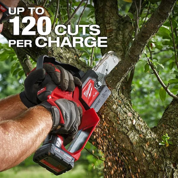 Milwaukee - M12 FUEL 6 in. 12V Lithium-Ion Brushless Electric Cordless Battery Pruning Saw HATCHET (Tool-Only)