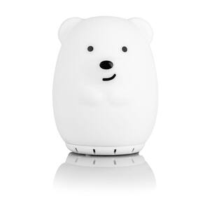 Bear, Kids Night Light, Silicone Nursery Light for Baby and Toddler, Squishy Night Light for Kids Room, BT