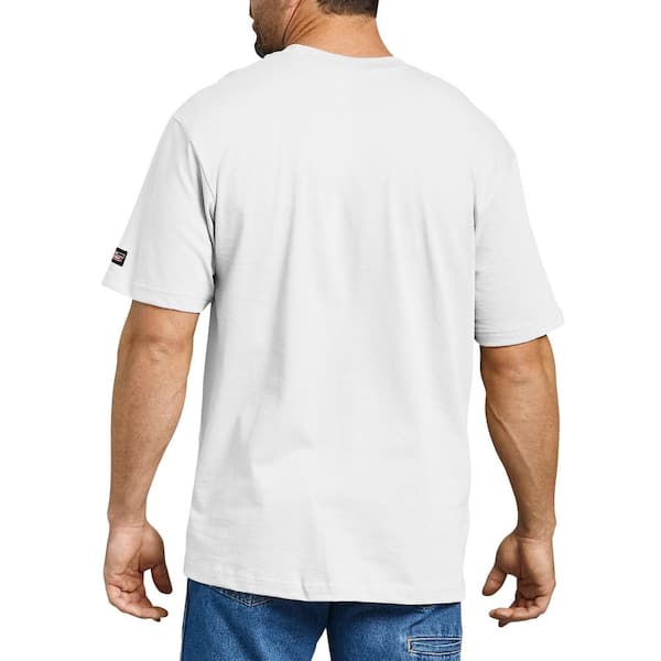 Dickies Logo Pocket Graphic Tee in White at Nordstrom, Size Medium