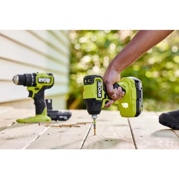RYOBI ONE+ HP 18V Brushless Cordless Compact 1/4 Hex Impact - Main Image