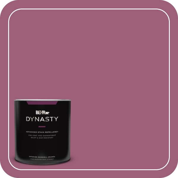 BEHR DYNASTY 1 qt. Home Decorators Collection #HDC-WR15-2 Passion Plum Eggshell Enamel Interior Stain-Blocking Paint & Primer