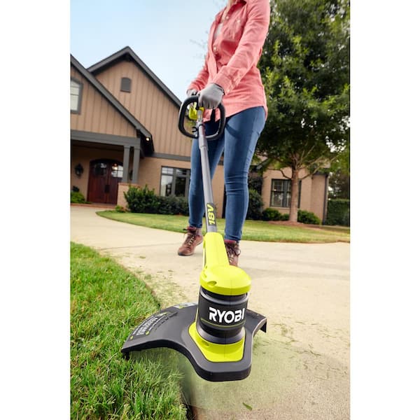 Reviews for RYOBI ONE 18V 13 in. Cordless Battery String Trimmer Tool Only Pg 1 The Home Depot