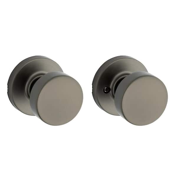 Pismo Gunmetal Round Rose Hall/Closet Round Door Knob