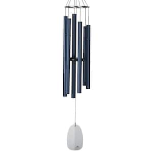 Signature Collection, Bells of Paradise, 44 in. Blue Wind Chime