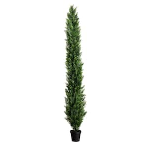 9 ft. UV Resistant Artificial Cedar Pine Tree (Indoor/Outdoor)