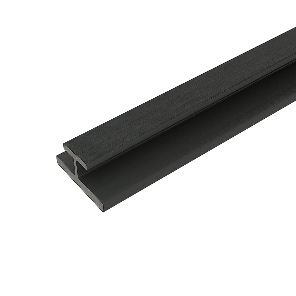 All Weather System 3.1 in. x 1.0 in. x 8 ft. Composite Siding Butt Joint Trim in Indian Ebony Board price history on PriceWatchPro
