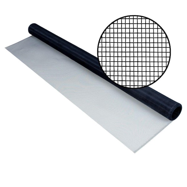 48 in. x 25 ft. Charcoal Aluminum Screen