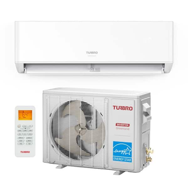 9,000 BTU Ductless Mini Split Inverter AC with Heat Pump, 24 SEER2, 230-Volt, Energy Star, WiFi-Enabled, R454B