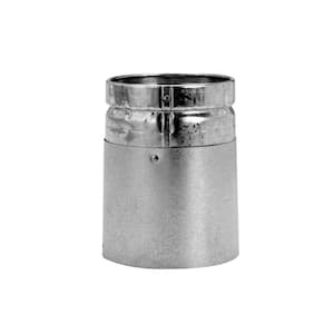 4 in. Steel Male Universal Gas Vent Adapter