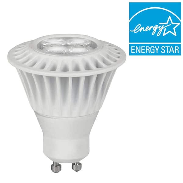 TCP 35W Equivalent Bright White (3000K) MR16 GU10 Dimmable LED Narrow Flood Light Bulb