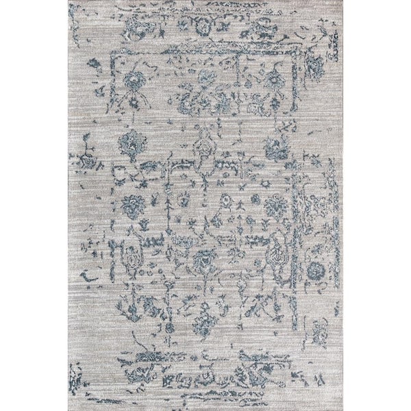 Rugs America Jada Winter Skies Gray Area Rug - 5 X 7