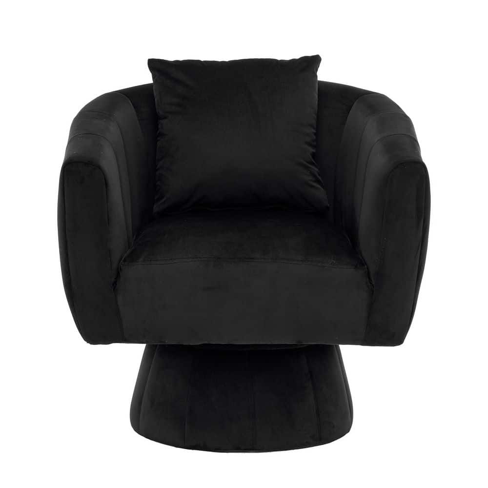 Black Velvet Barrel Chair price history on PriceWatchPro