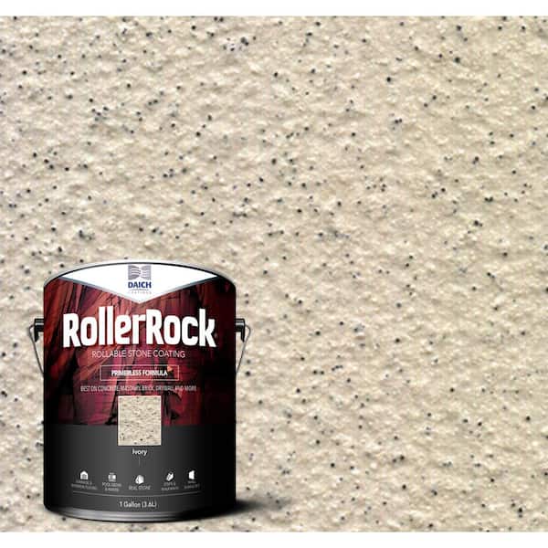 1 Gal. Self-Priming Ivory Exterior Concrete Coating