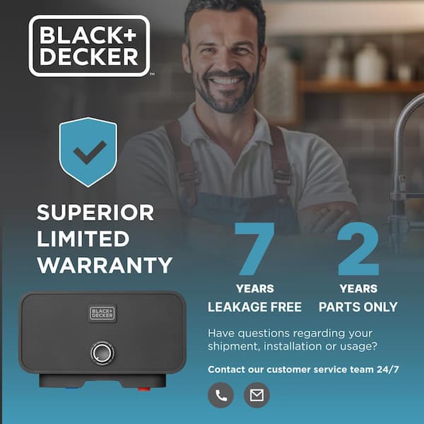 Reviews for BLACK DECKER 13 kW 240V 2.6 GPM Electric Tankless