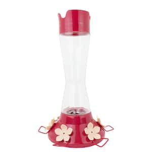 Top-Fill Pinch Waist Glass Hummingbird Feeder - 20 oz. Capacity