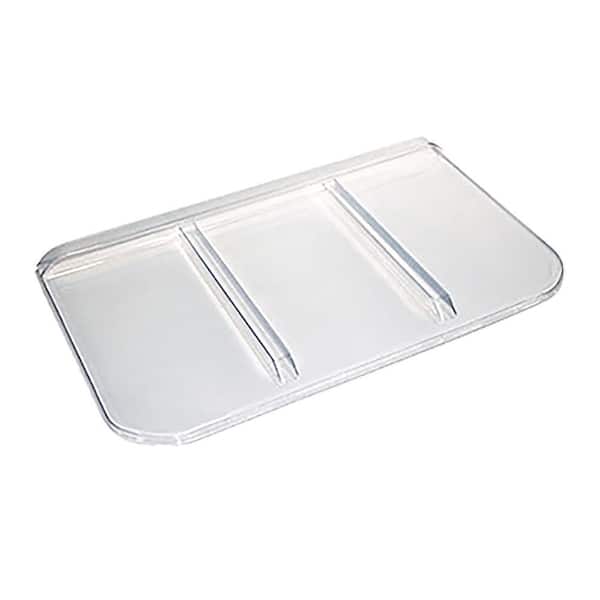 45 in. W x 26 in. D x 2-1/2 in. H Economy Square Window Well Cover
