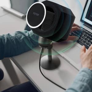 Microphone Isolation Ball High-Density Acoustic Foam with Dual-Layered Pop Filter for Microphones Vocal Isolation