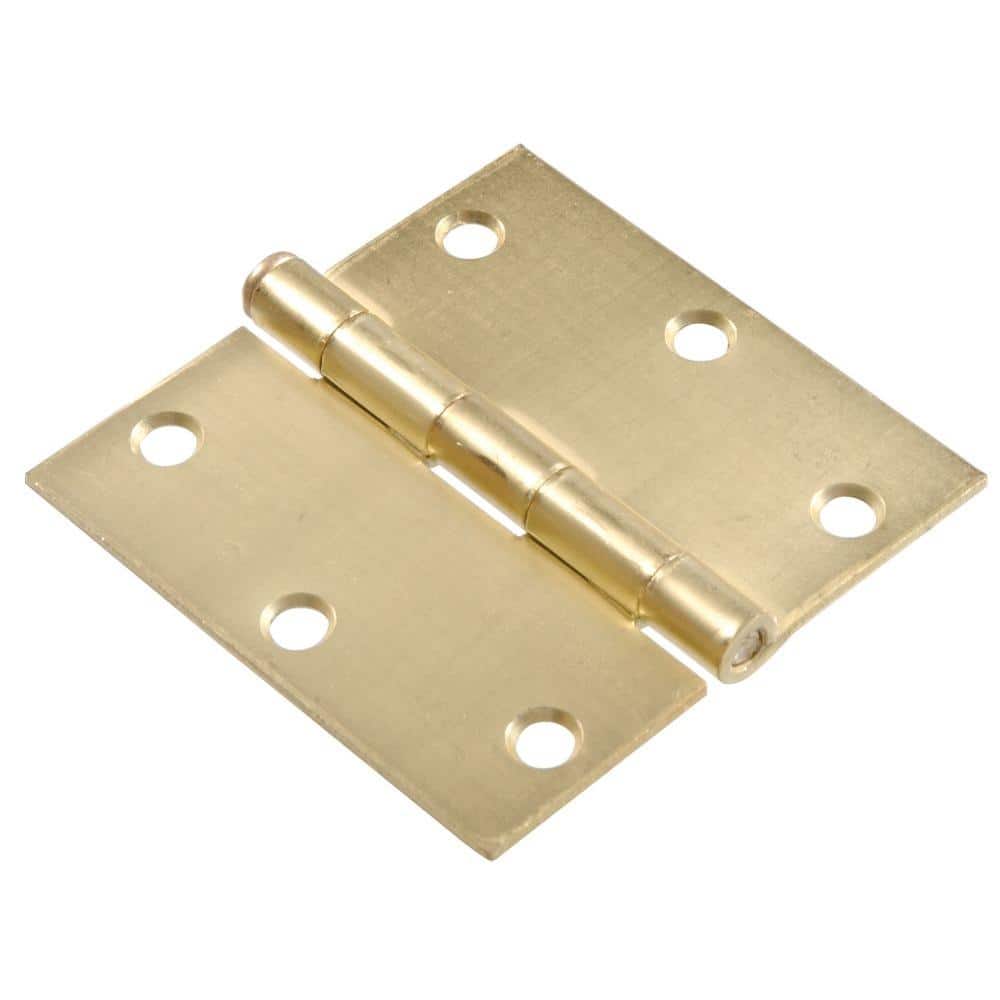 3.5 in. Satin Brass Square Hinge Full Mortise (18-Pack) price history on PriceWatchPro
