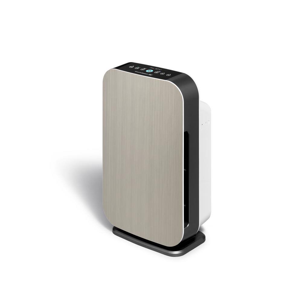 Brushed Stainless 800 SqFt HEPA Air Purifier with Wi-Fi