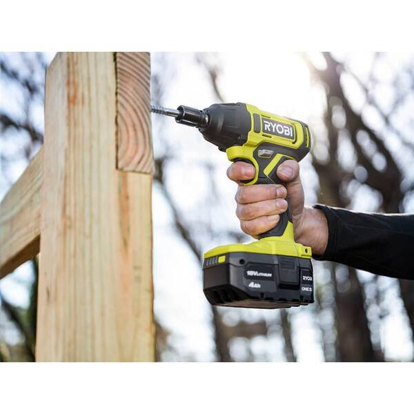RYOBI ONE+ 18V Cordless 3/8 in. Impact Wrench with 2.0 Ah Battery