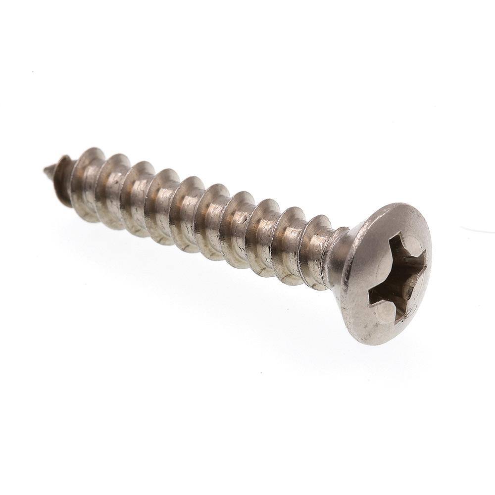 Self-Tapping Sheet Metal Screws TypeA AISI 304 Stainless Steel 18-8 #12-11 X 1-3/4 Pan Phillips Drive 1000 pcs Self-Tapping Sheet Metal Screws TypeA AISI 304 Stainless Steel 18-8 #12-11 X 1-3/4 Pan Phillips Drive 1000 pcs