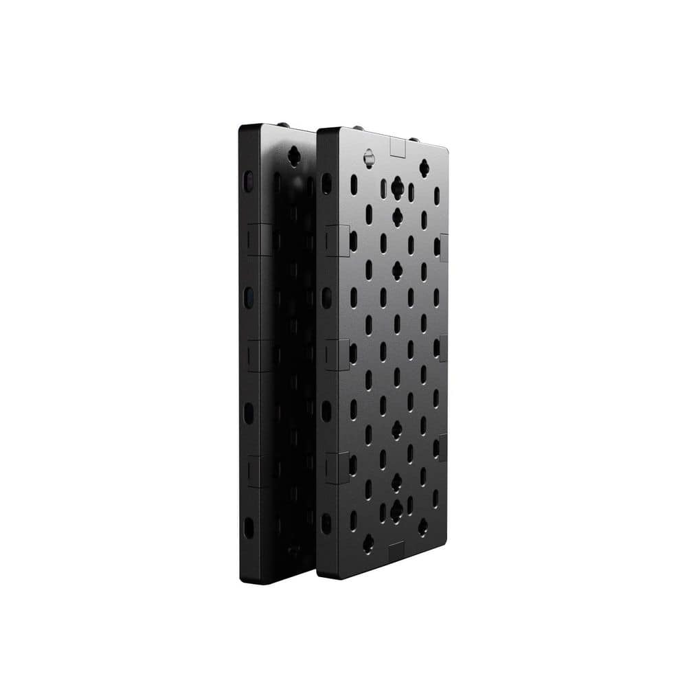 7 Pcs Black Controller and Headphone Holder Wall Mount, Modular Gaming Pegboard with Accessories Controller Stand