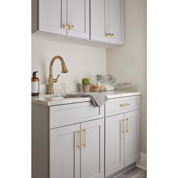 Davenport 5-1/16 in. (128mm) Classic Champagne Bronze Bar Cabinet Pull