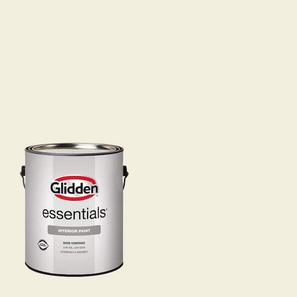 Glidden Essentials 1 gal. PPG1092-1 Queen Anne's Lace Eggshell Interior Paint