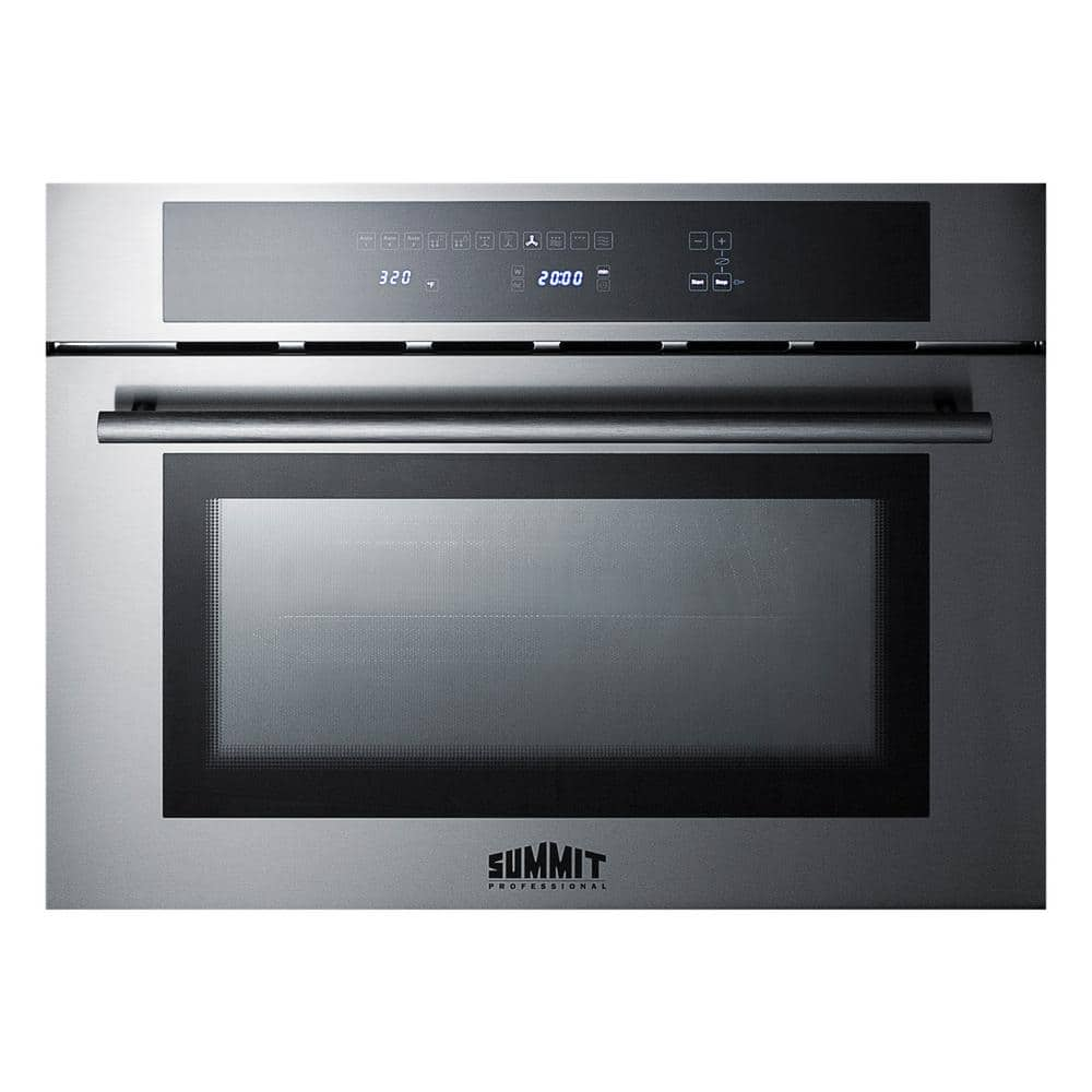 Summit Appliance 24 in. Single Electric Wall Oven with Speed Cook and