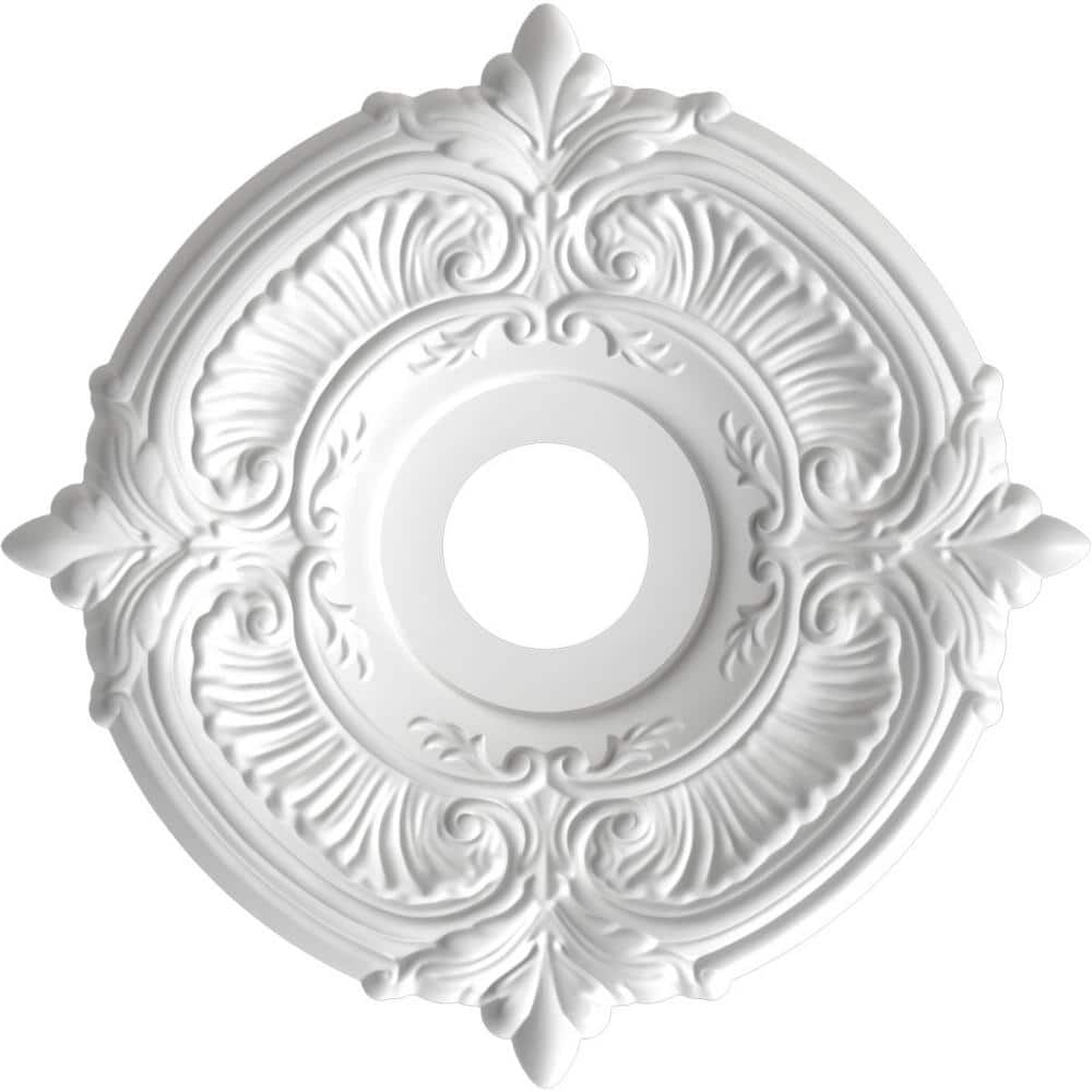 Attica 16'' Metallic Gold Thermoformed PVC Ceiling Medallion