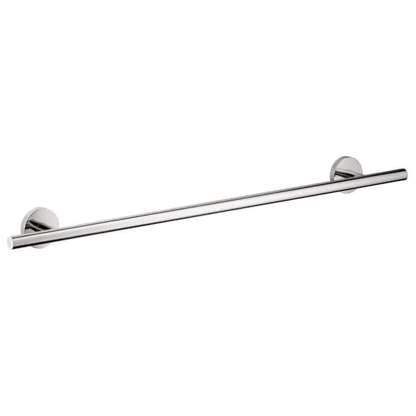 Hansgrohe Logis 24 in. Wall Mounted Towel Bar in Chrome