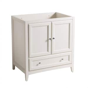 Oxford 30 in. Traditional Bathroom Vanity Cabinet in Antique White