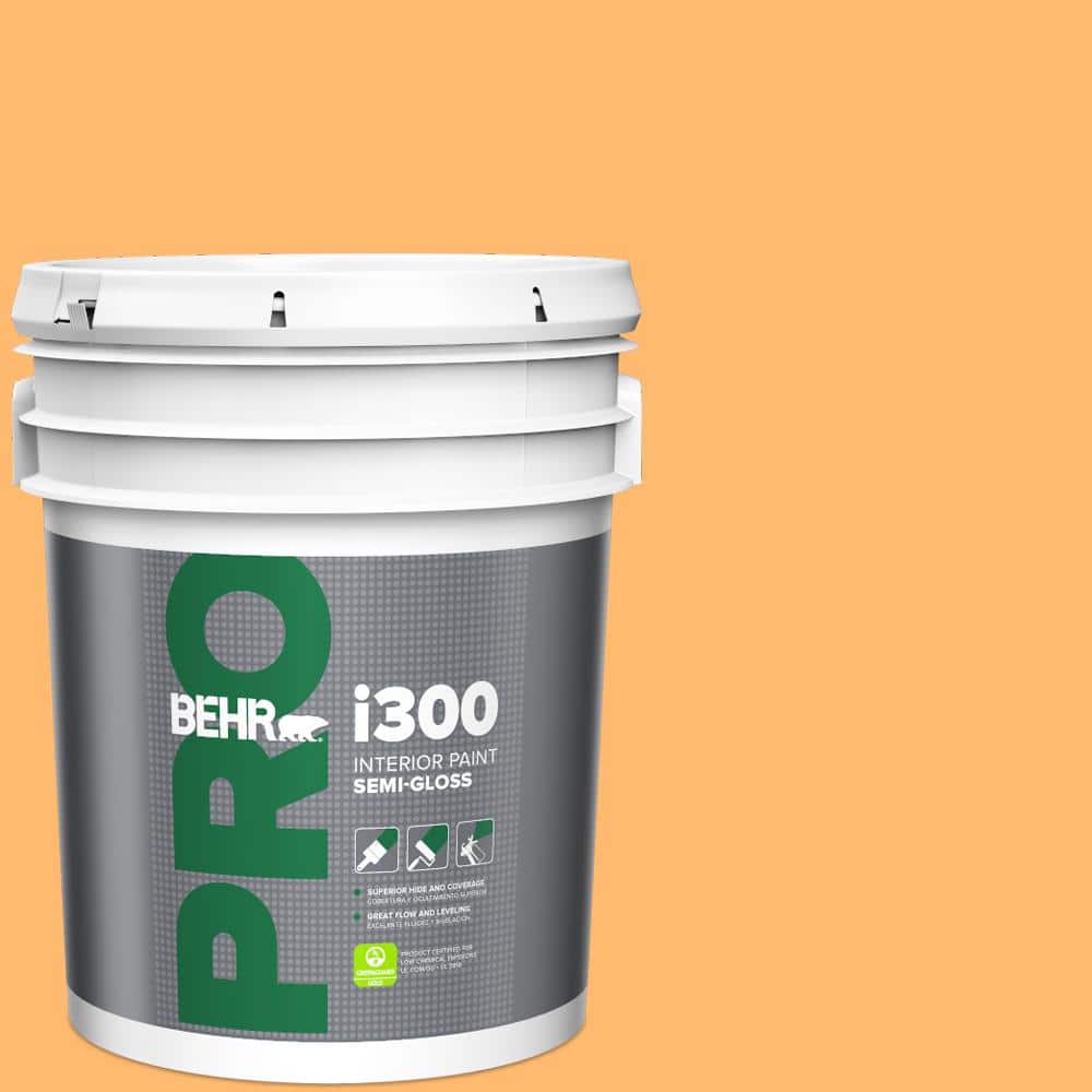 5 gal. #P240-5 Cheese Puff Semi-Gloss Interior Paint price history on PriceWatchPro