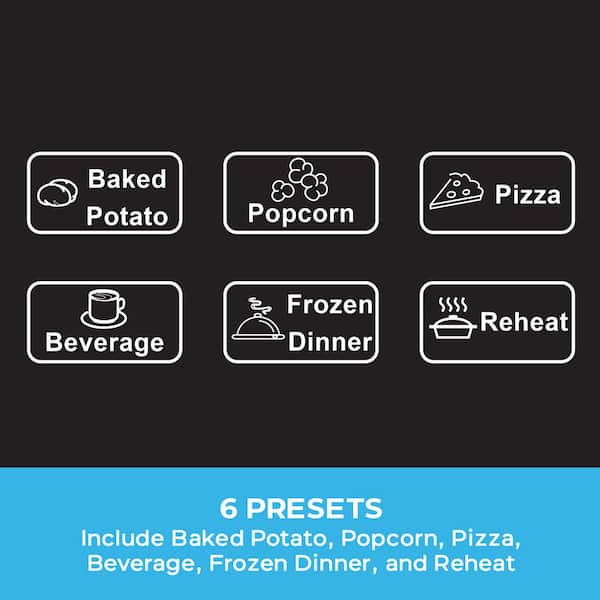 1.1 cu. ft. Microwave Oven in Black